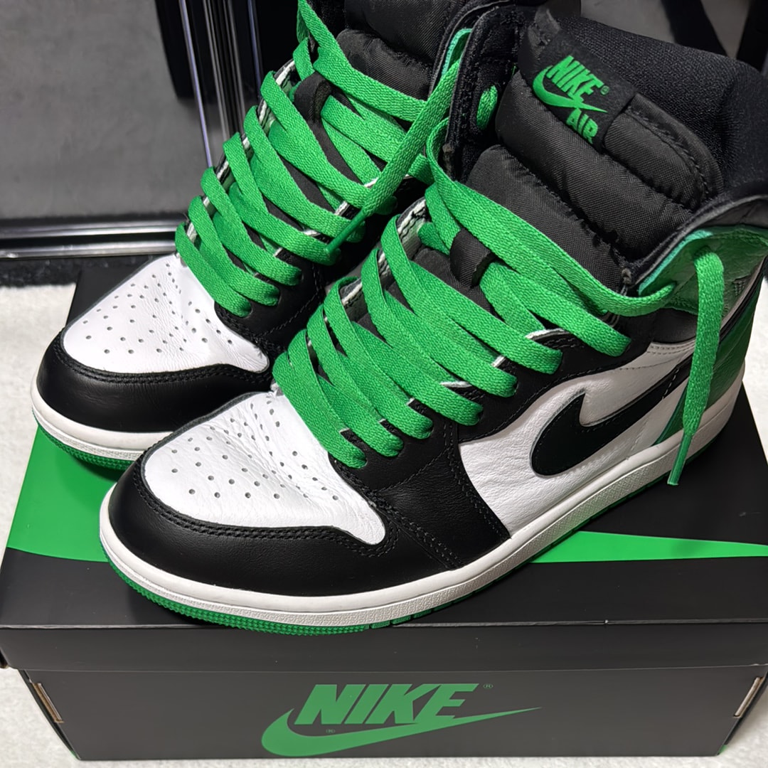 Nike Air Jordan 1 Retro High OG "Celtics/Black and Lucky Green" (2023)
