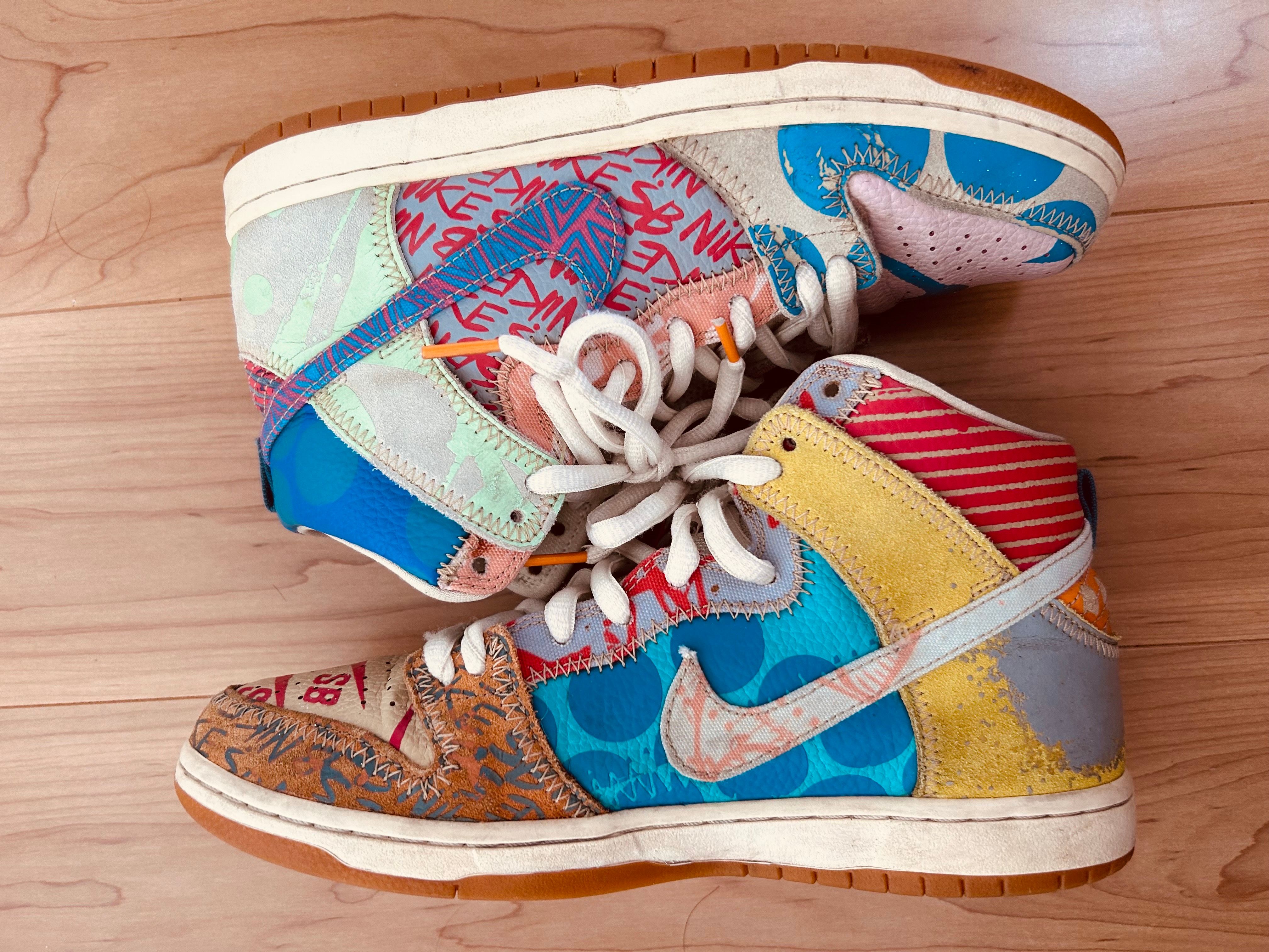 THOMAS CAMPBELL × Nike SB Dunk High "Ice Jade/Circuit Orange-Sail"