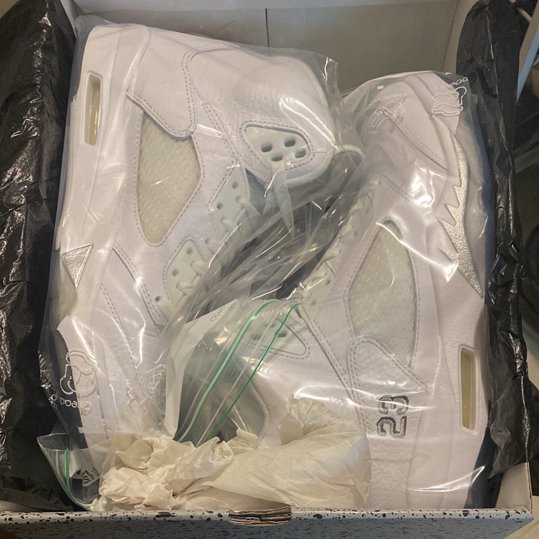 Nike Air Jordan 5 Retro "Metallic White" (2015)
