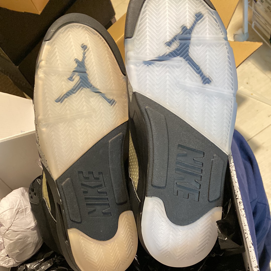 Nike Air Jordan 5 Retro OG "Black/Fire Red/Metallic Silver/White" (2016)