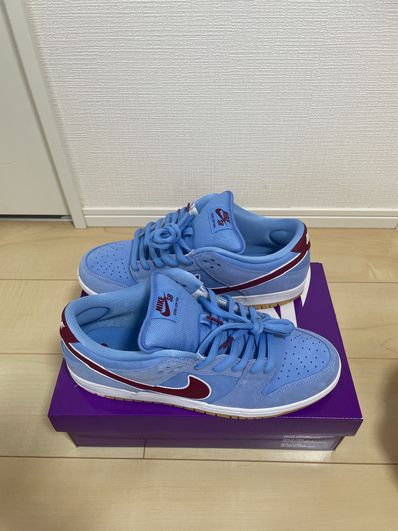 Nike SB Dunk Low Pro "Philadelphia Phillies/Valor Blue and Team Maroon"