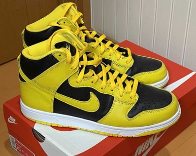 Nike Dunk High "Black/Varsity Maize"