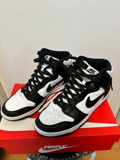 Nike Dunk High "Black and White"