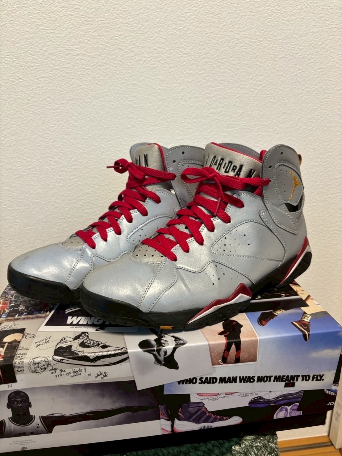 パリサンジェルマン × ナイキ エアジョーダン7 レトロ "ホワイト"