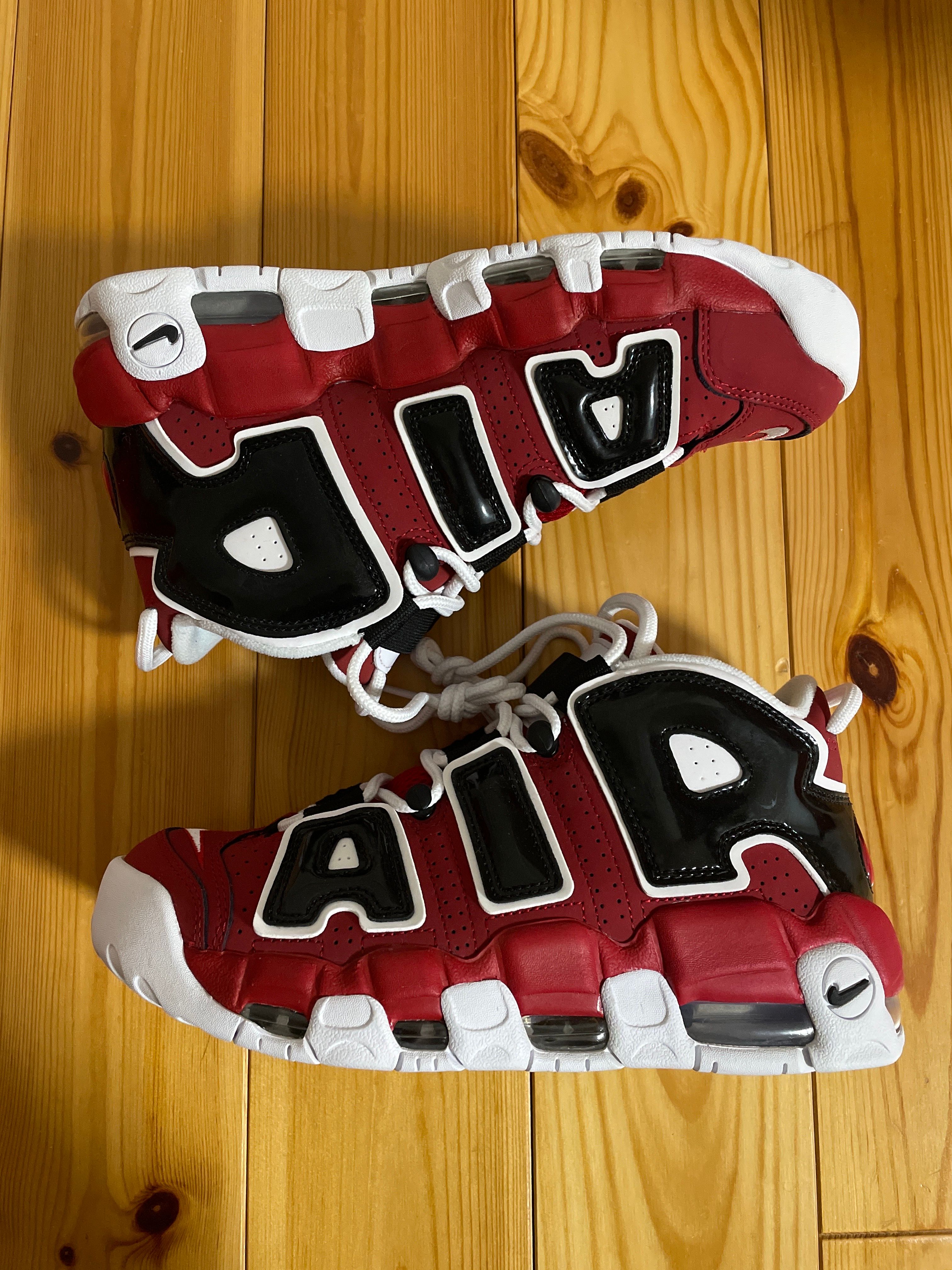 Nike Air More Uptempo ’96 "Black and Varsity Red" (2021)