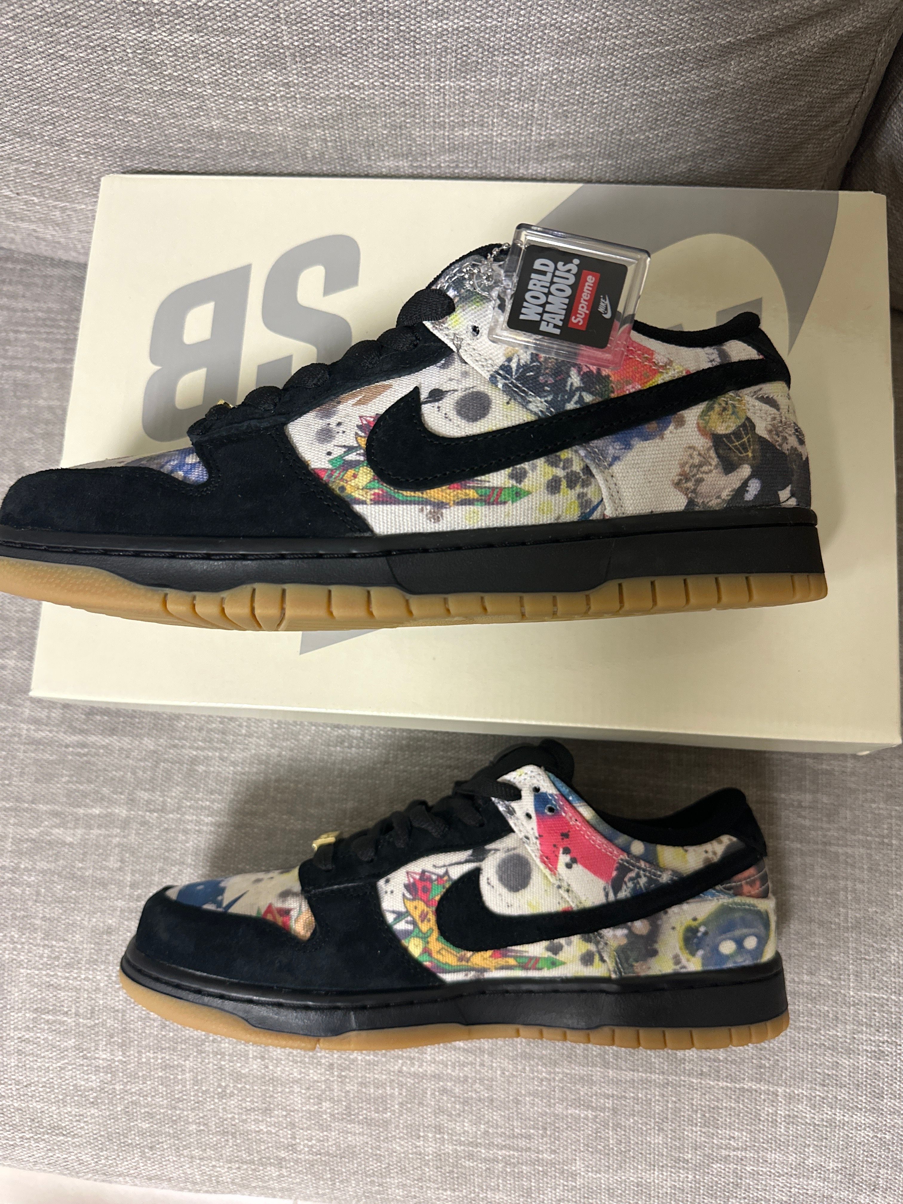 Supreme × Nike SB Dunk Low "Rammellzee"