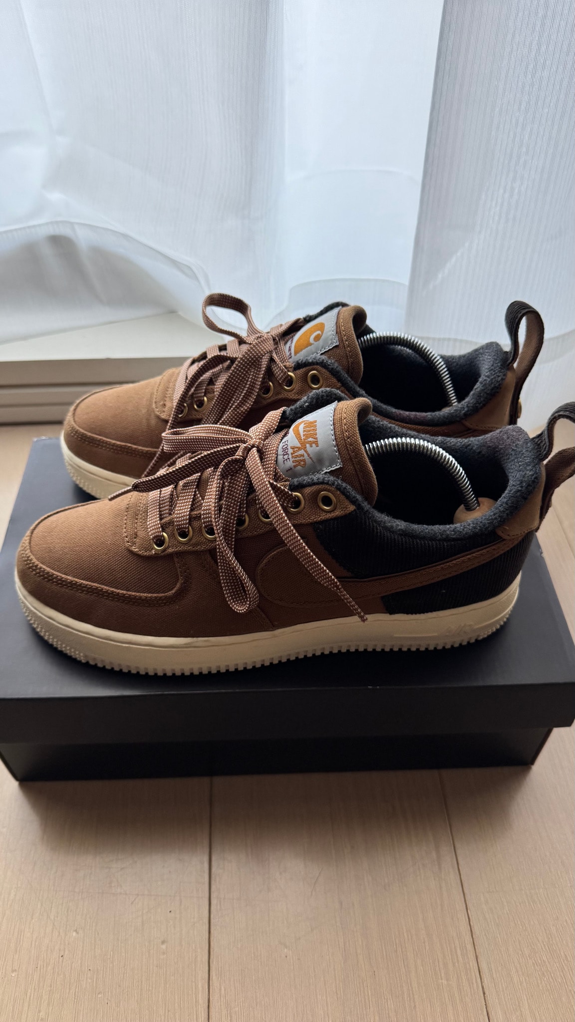 Carhartt WIP × Nike Air Force 1 Low "Ale Brown"