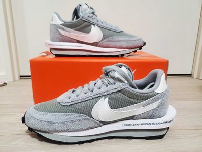 Fragment × sacai × Nike LD Waffle "Light Smoke Grey"