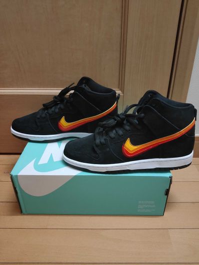 Nike SB Dunk High Pro "Black/Team Orange"