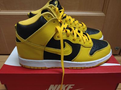 Nike Dunk High "Black/Varsity Maize"