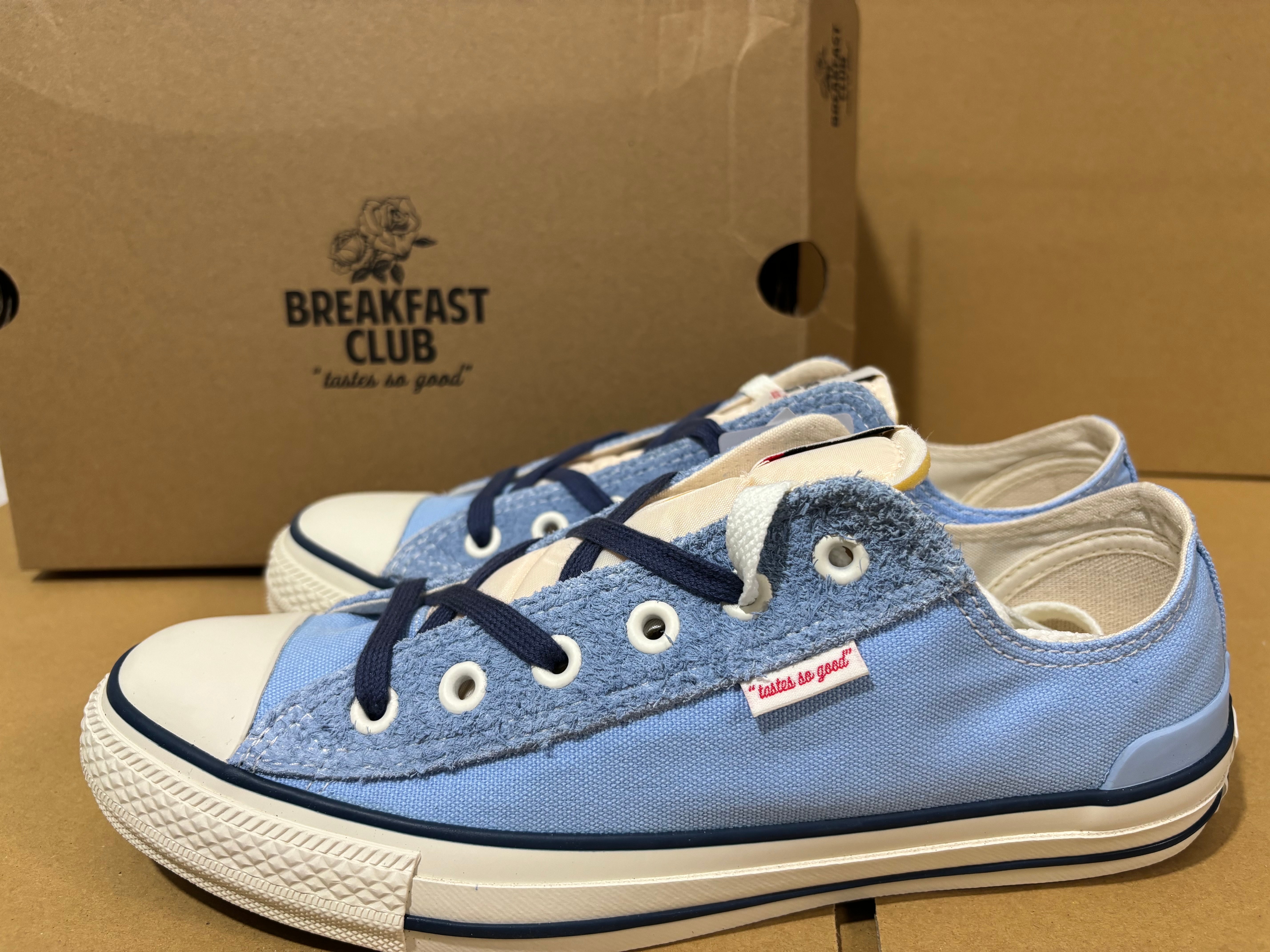 ブレックファストクラブ × コンバース オールスター OX "ブルー"