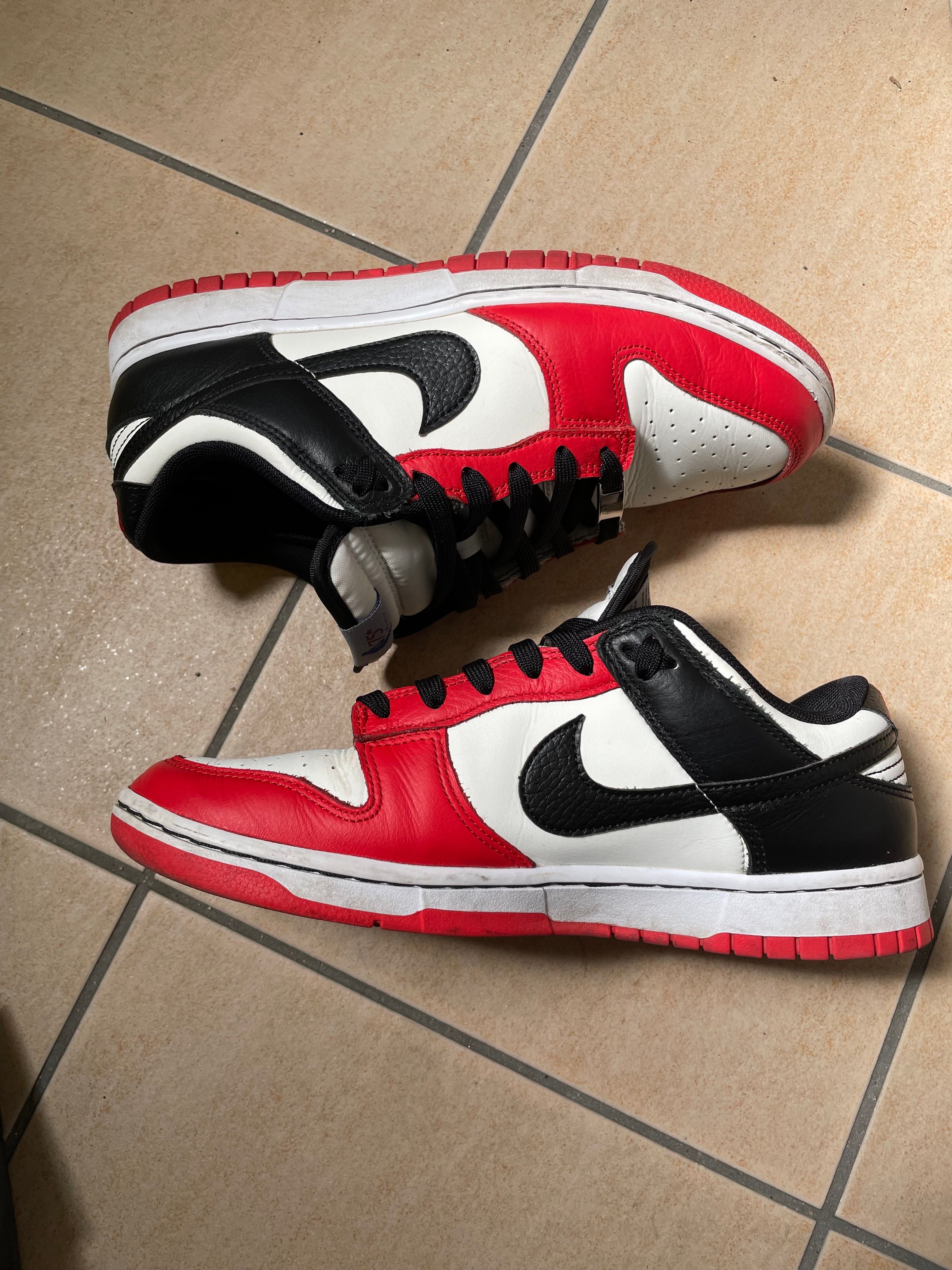 NBA × Nike Dunk Low EMB 75th Anniversary "Chicago Bulls"