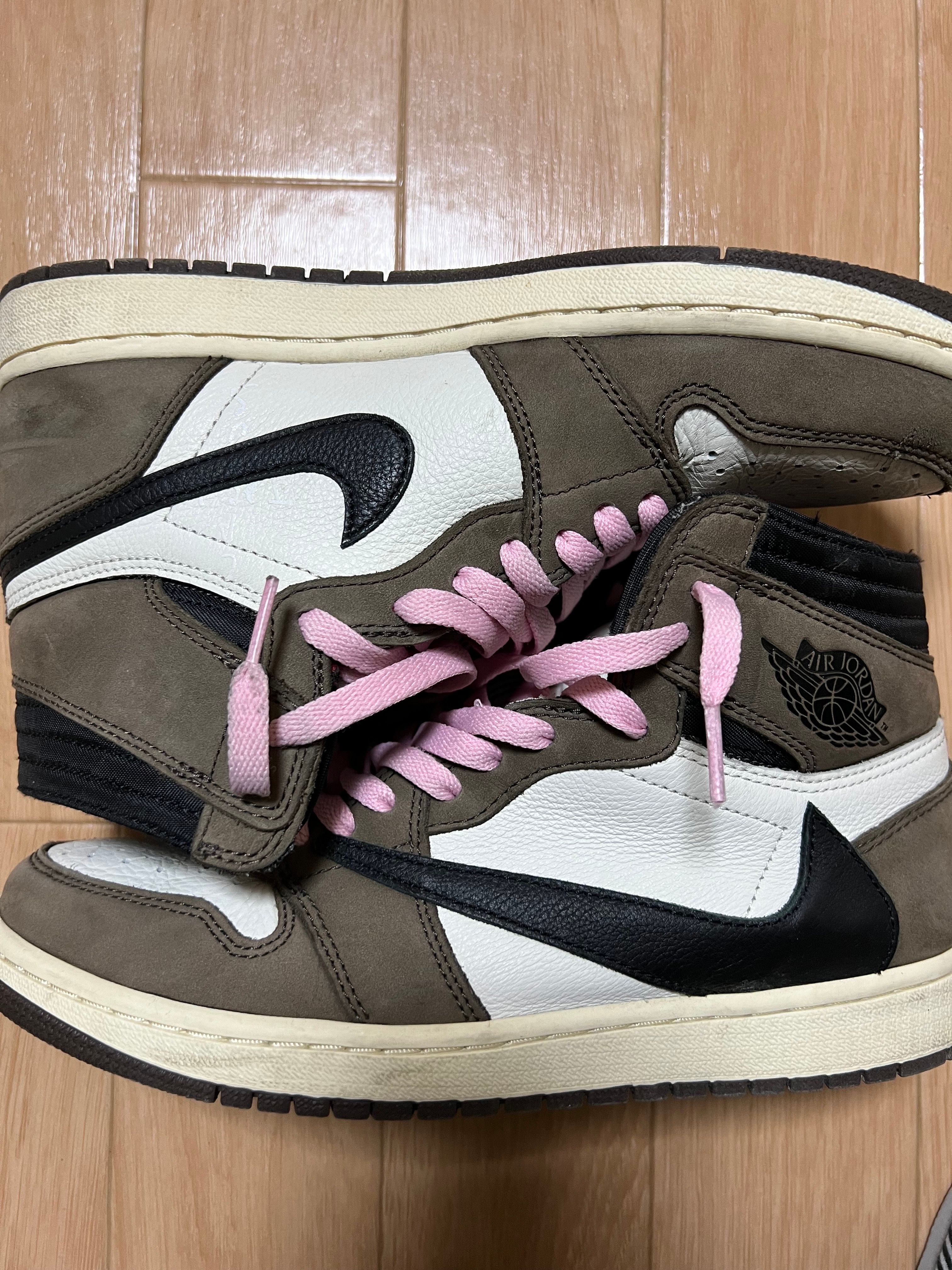 Travis Scott × Nike Air Jordan 1 Retro High OG TS SP "Sail/Dark Mocha"