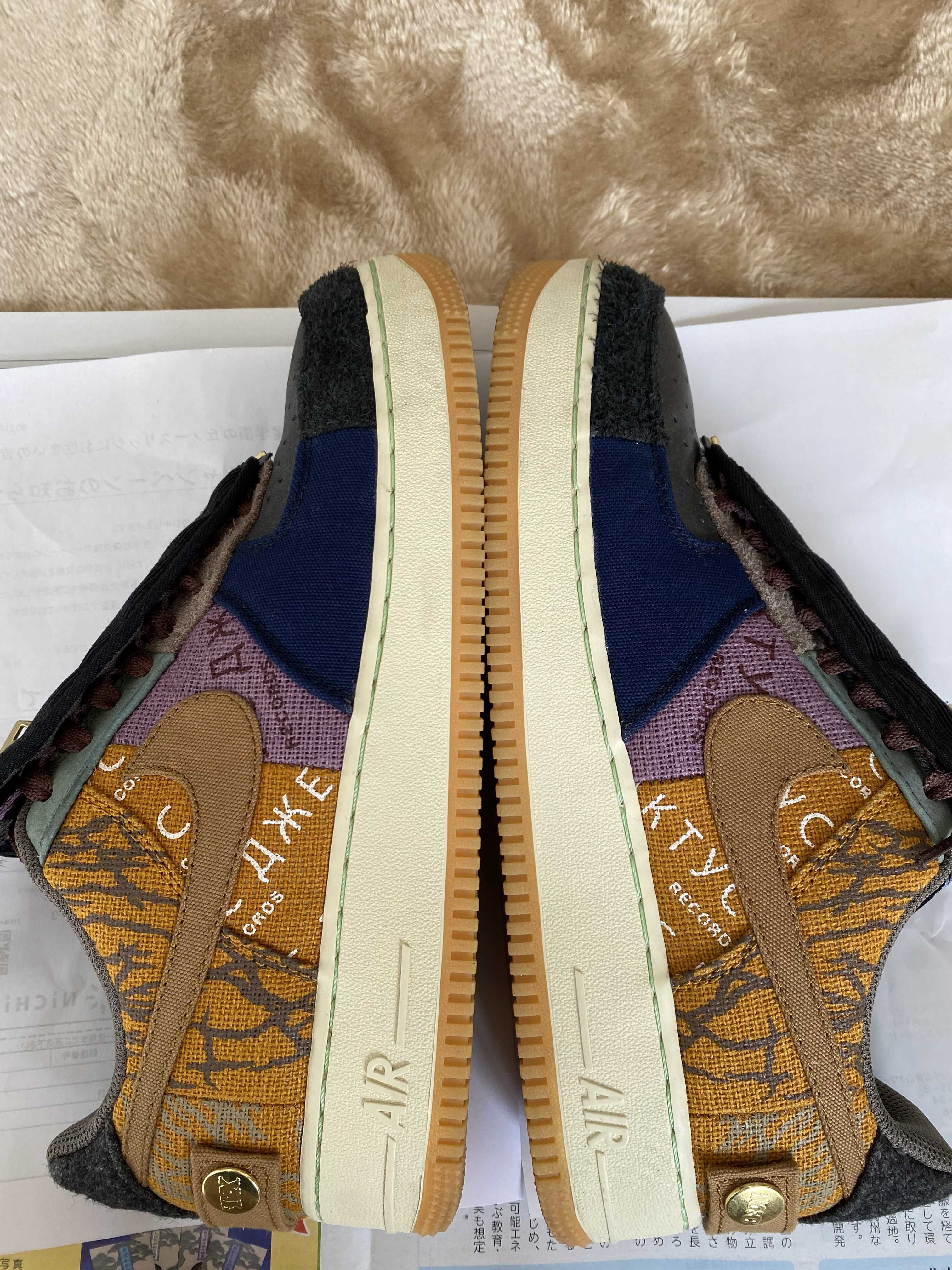Travis Scott × Nike Air Force 1 Low Cactus Jack "Multi Color"
