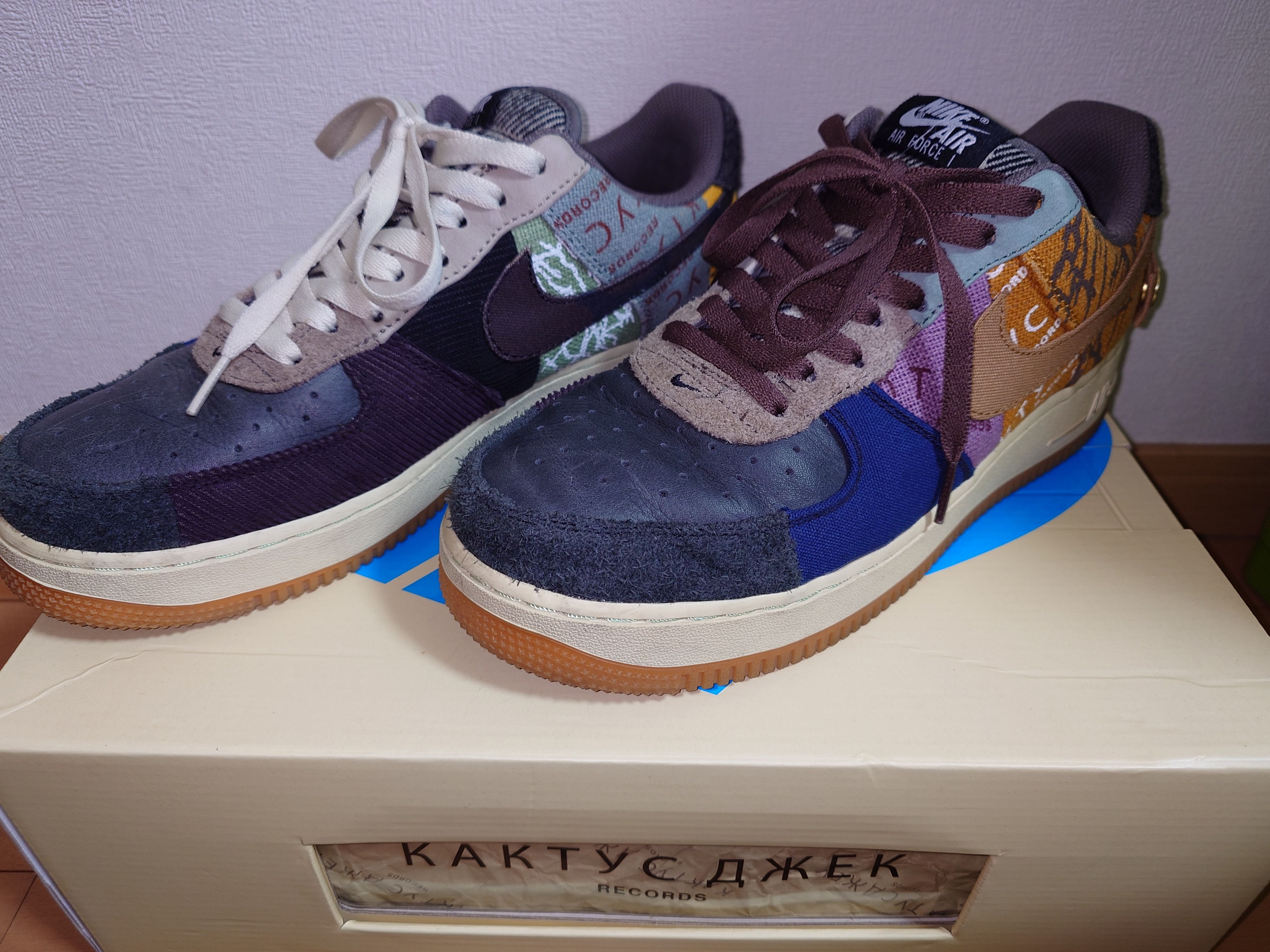 Travis Scott × Nike Air Force 1 Low Cactus Jack "Multi Color"