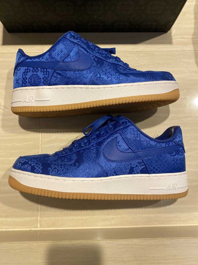 CLOT × Nike Air Force 1 Low "Blue"