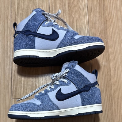 Notre × Nike Dunk High "Blue Void"