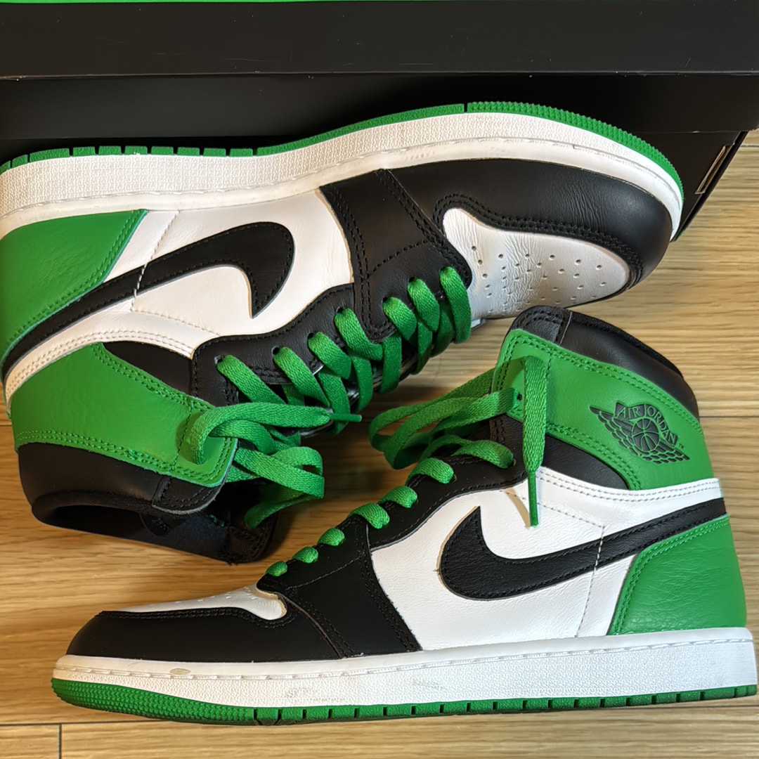 Nike Air Jordan 1 Retro High OG "Celtics/Black and Lucky Green" (2023)