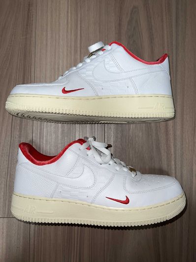 KITH × Nike Air Force 1 Low "White/Red"