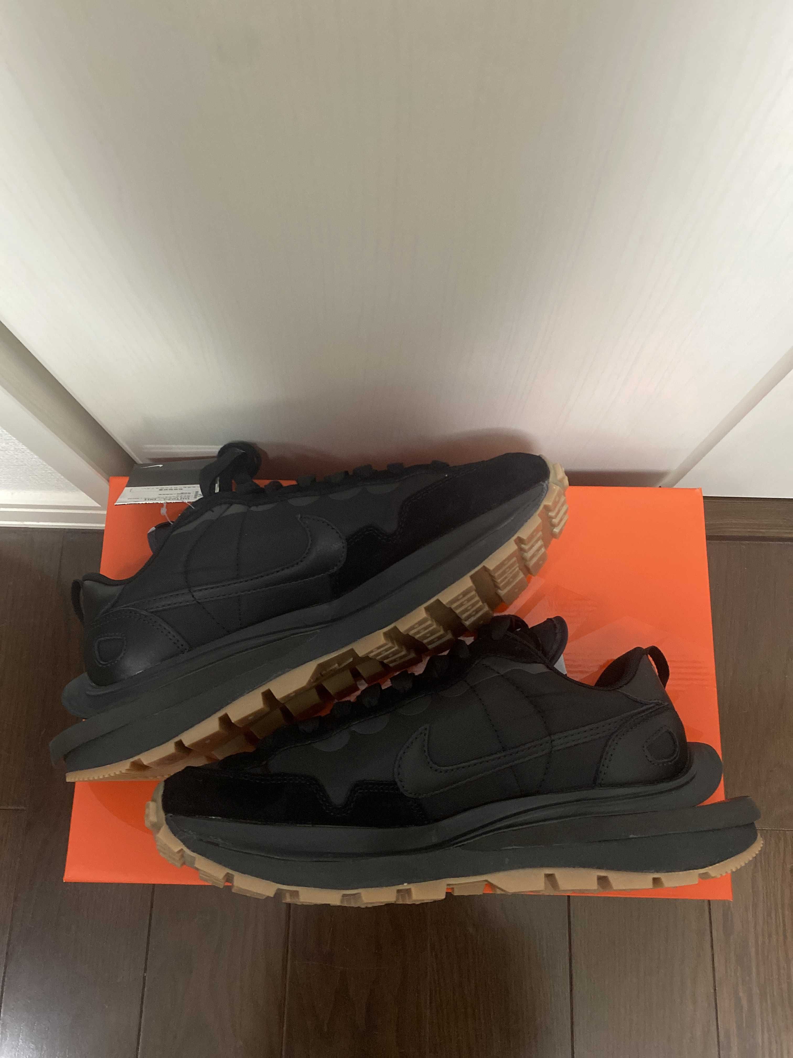 sacai × Nike VaporWaffle "Black Gum"