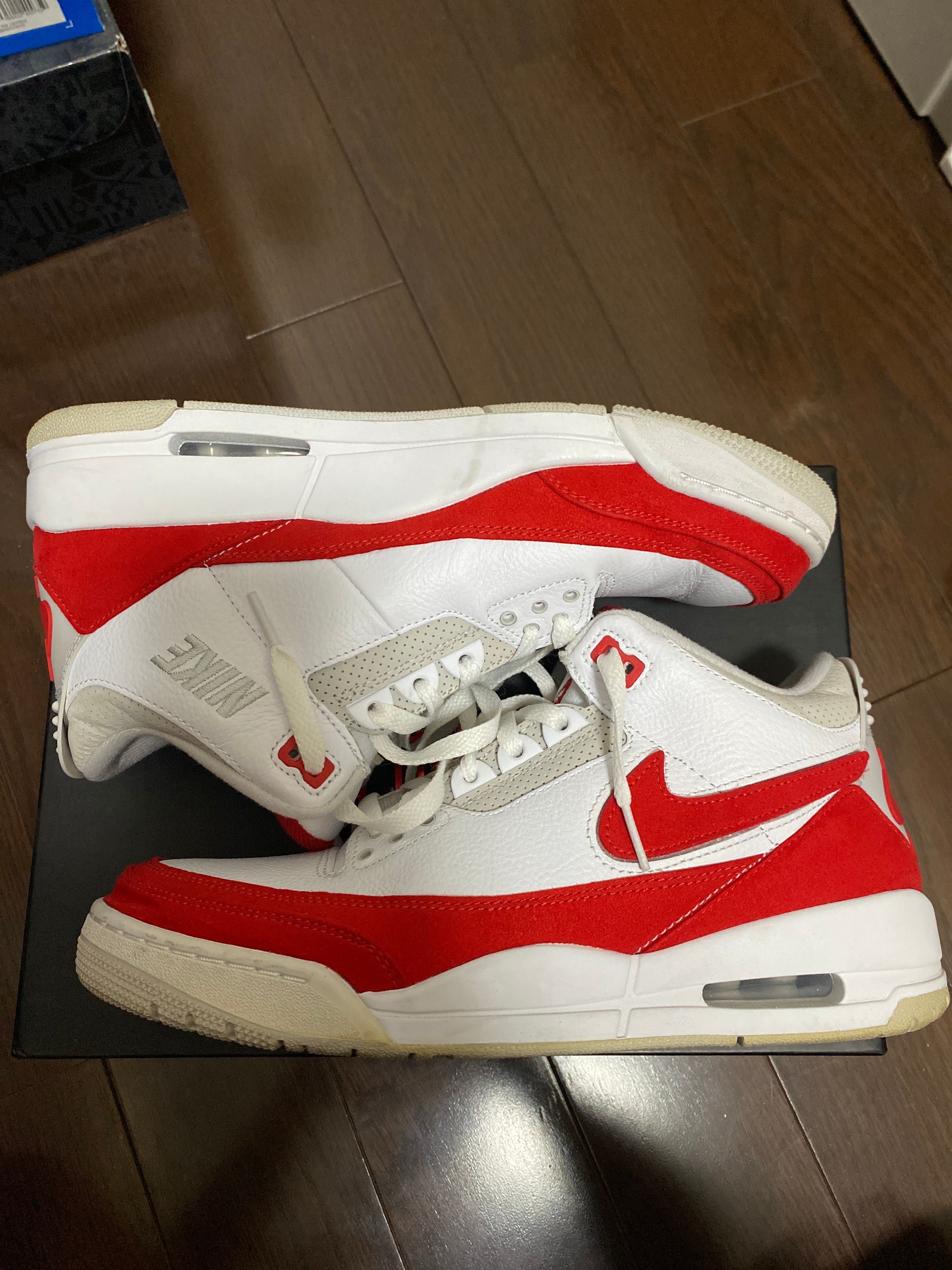 Nike Air Jordan 3 Retro "Tinker White/University Red"