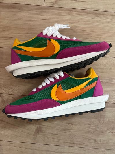 sacai × NIKE LDV WAFFLE "PINE GREEN"