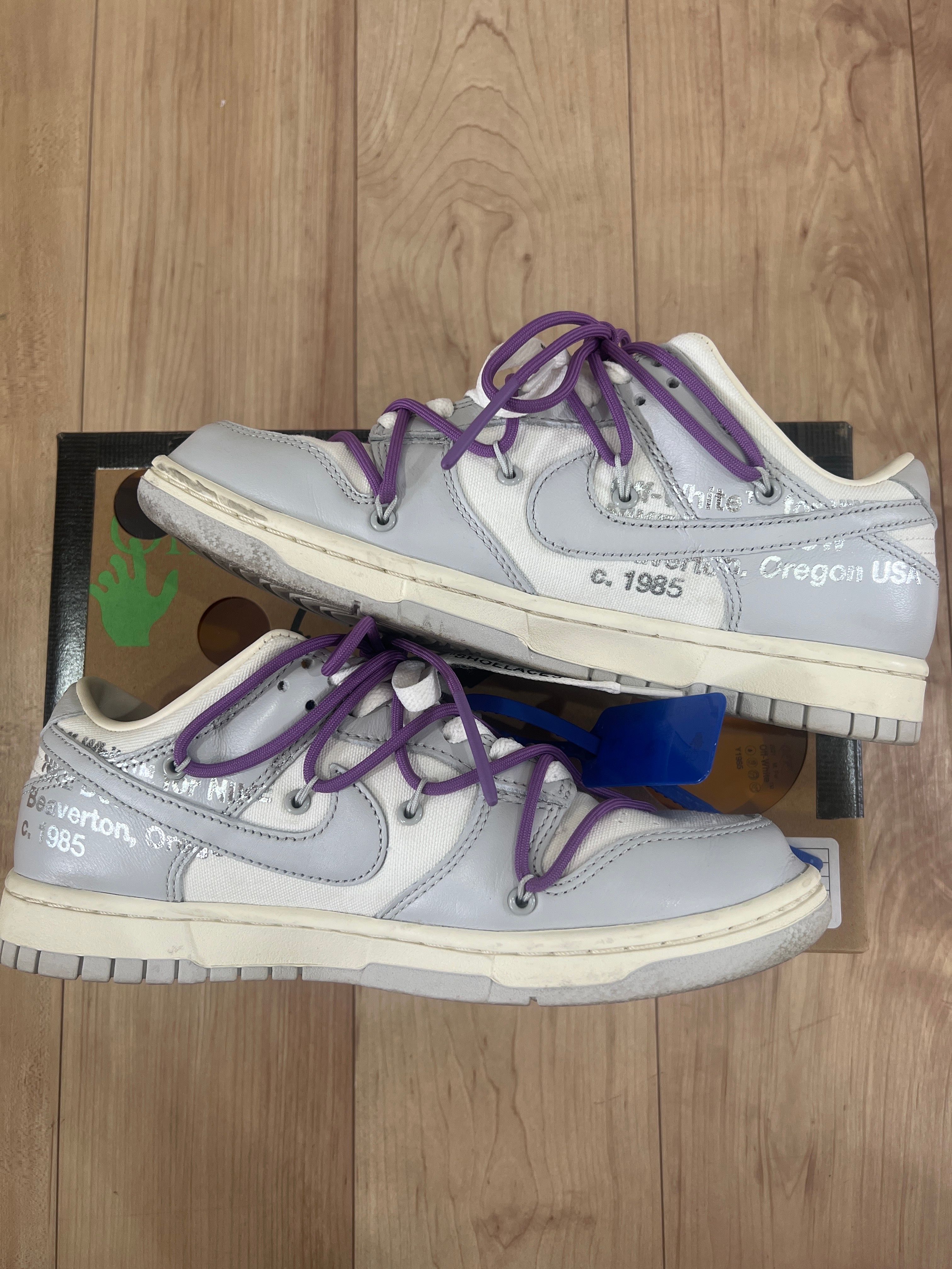 Off-White × Nike Dunk Low 1 of 50 "Lot.48" 
