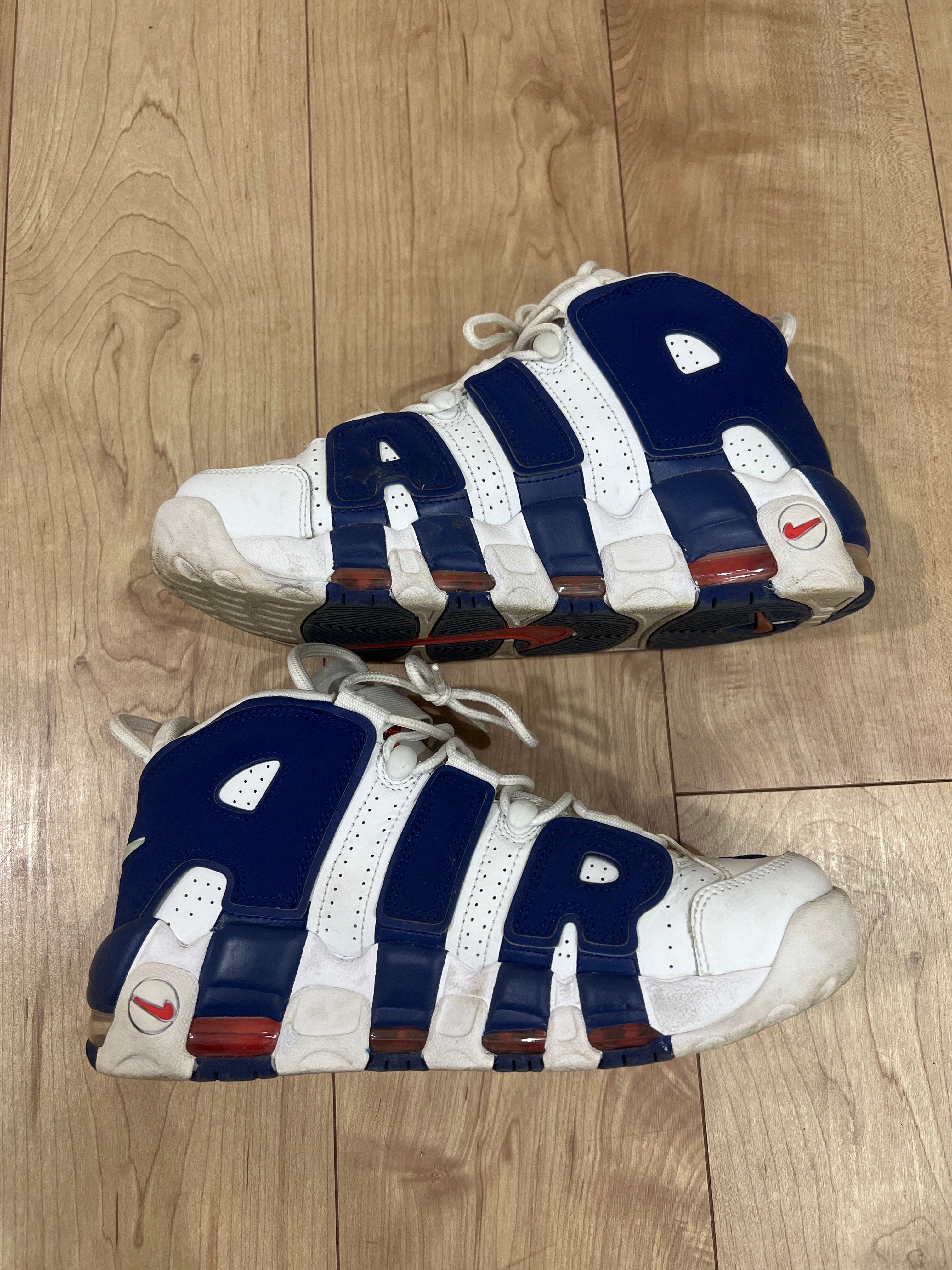 NIKE AIR MORE UPTEMPO 96 "WHITE/DEEP ROYAL BLUE"
