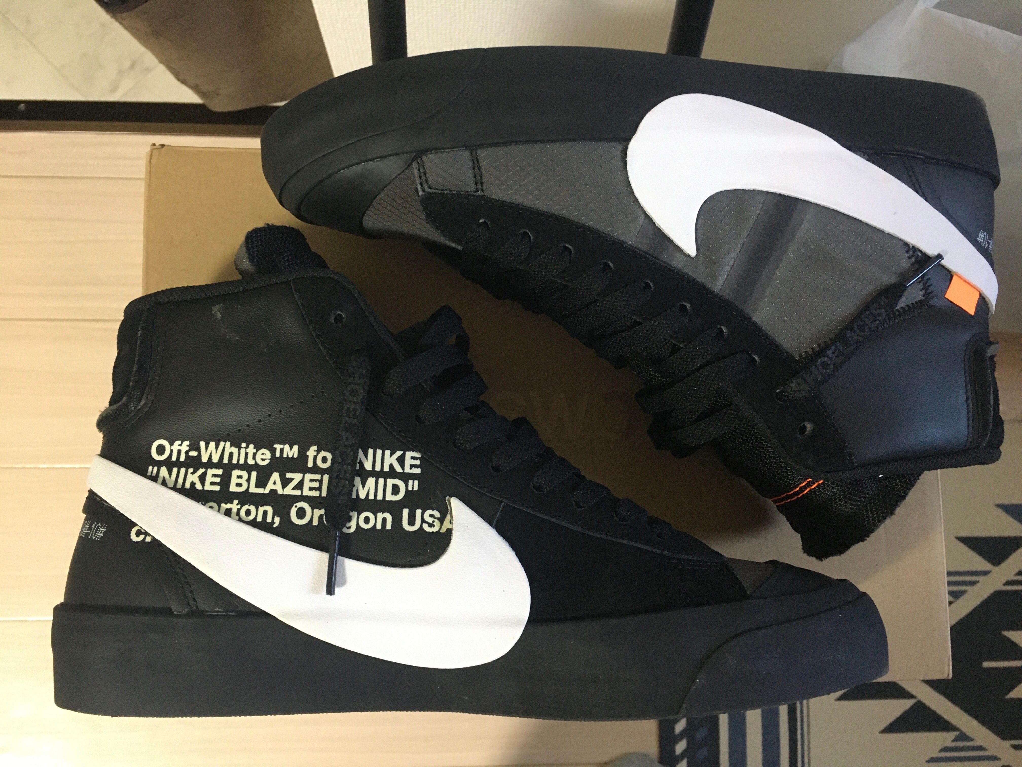 Off-White × Nike Blazer Studio Mid "Grim Reaper"