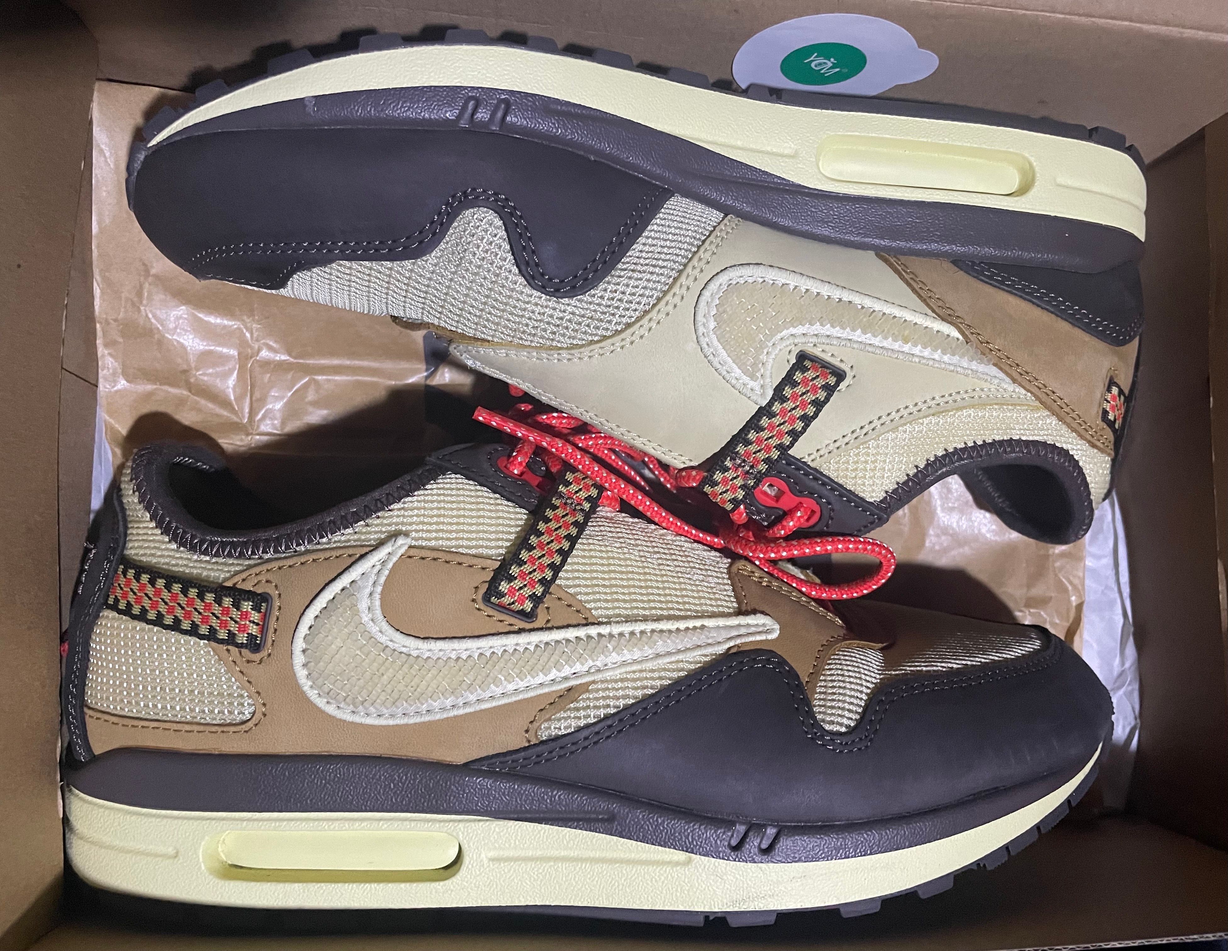 Travis Scott × Nike Air Max 1 "CACT.US Brown"