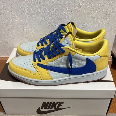 Travis Scott × Nike Women's Air Jordan 1 Retro Low OG "Canary"
