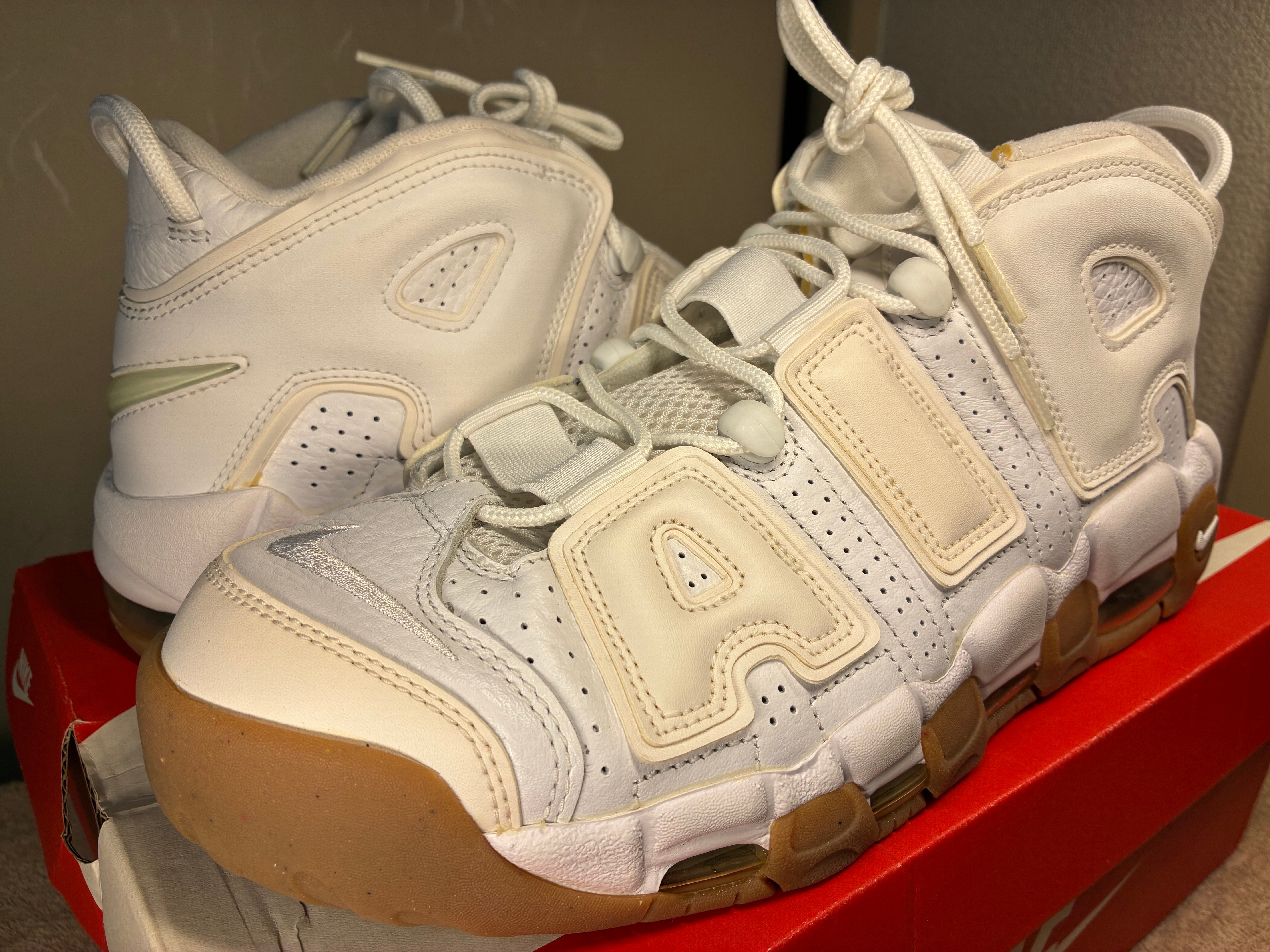 NIKE AIR MORE UPTEMPO "WHITE/WHITE"