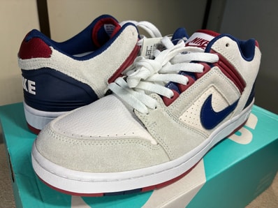 Nike SB Air Force 2 Low "White/Blue Void Red/Crush White"