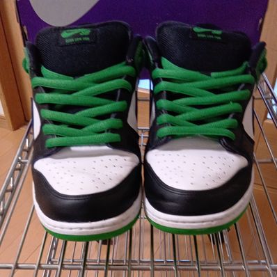 Nike SB Dunk Low Pro "Black and Classic Green"