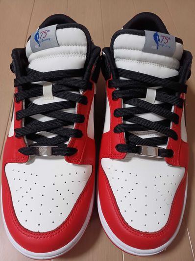 NBA × Nike Dunk Low EMB 75th Anniversary "Chicago Bulls"