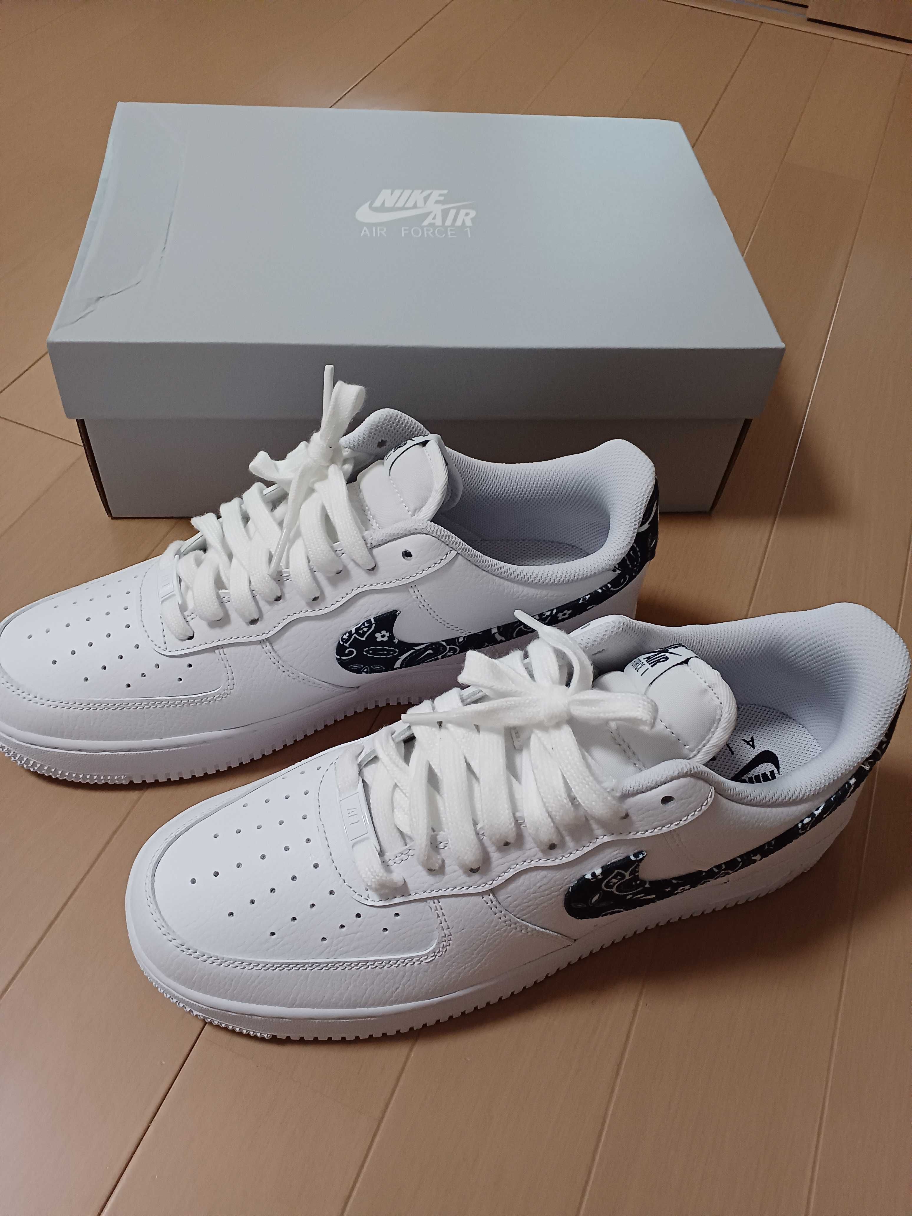 Nike Women's Air Force 1 Low '07 Essential "Black Paisley"