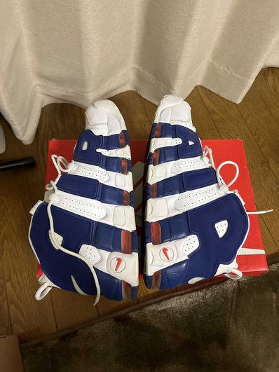 NIKE AIR MORE UPTEMPO 96 "WHITE/DEEP ROYAL BLUE"