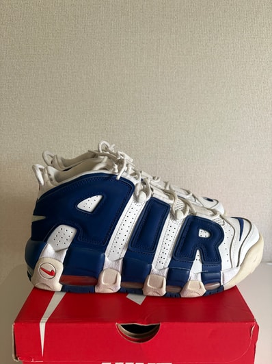 NIKE AIR MORE UPTEMPO 96 "WHITE/DEEP ROYAL BLUE"
