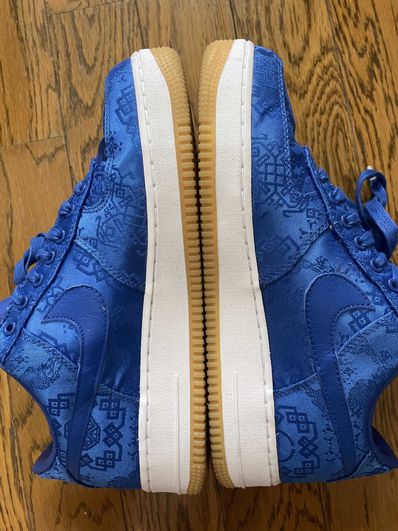 CLOT × Nike Air Force 1 Low "Blue"