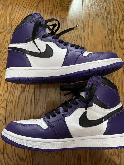 Nike Air Jordan 1 Retro High OG "Court Purple White/Black" (2020)