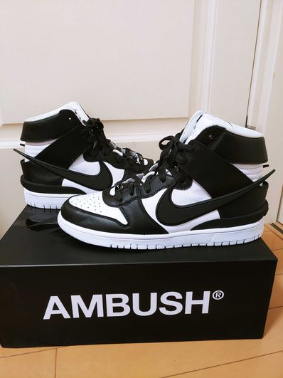 AMBUSH × Nike Dunk High "Black"