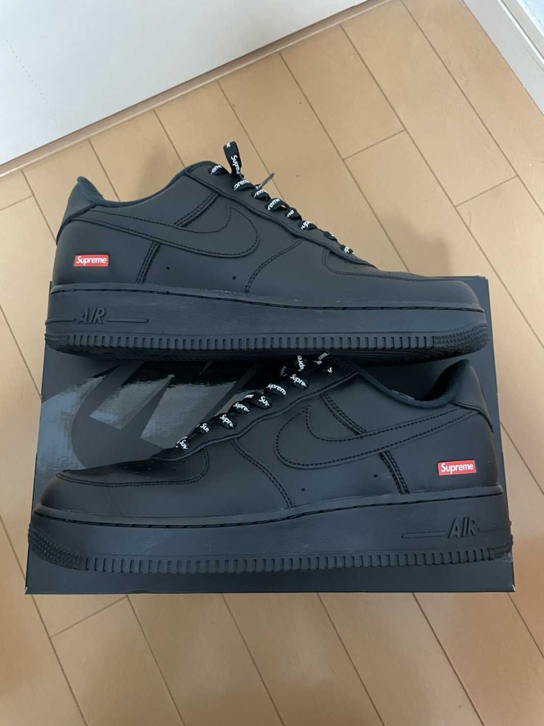 Supreme × Nike Air Force 1 Low "Black"