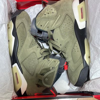 Travis Scott × Nike Air Jordan 6 Retro "Medium Olive"