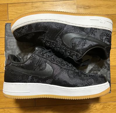 Fragment × CLOT × Nike Air Force 1 Low "Black"