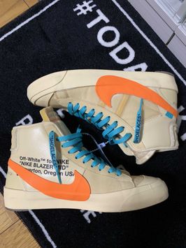 OFF-WHITE × NIKE BLAZER MID ALL HALLOWS EVEを買うならスニーカーダンク OFF-WHITE × NIKE BLAZER MID ALL HALLOWS EVEを買うならスニーカーダンク