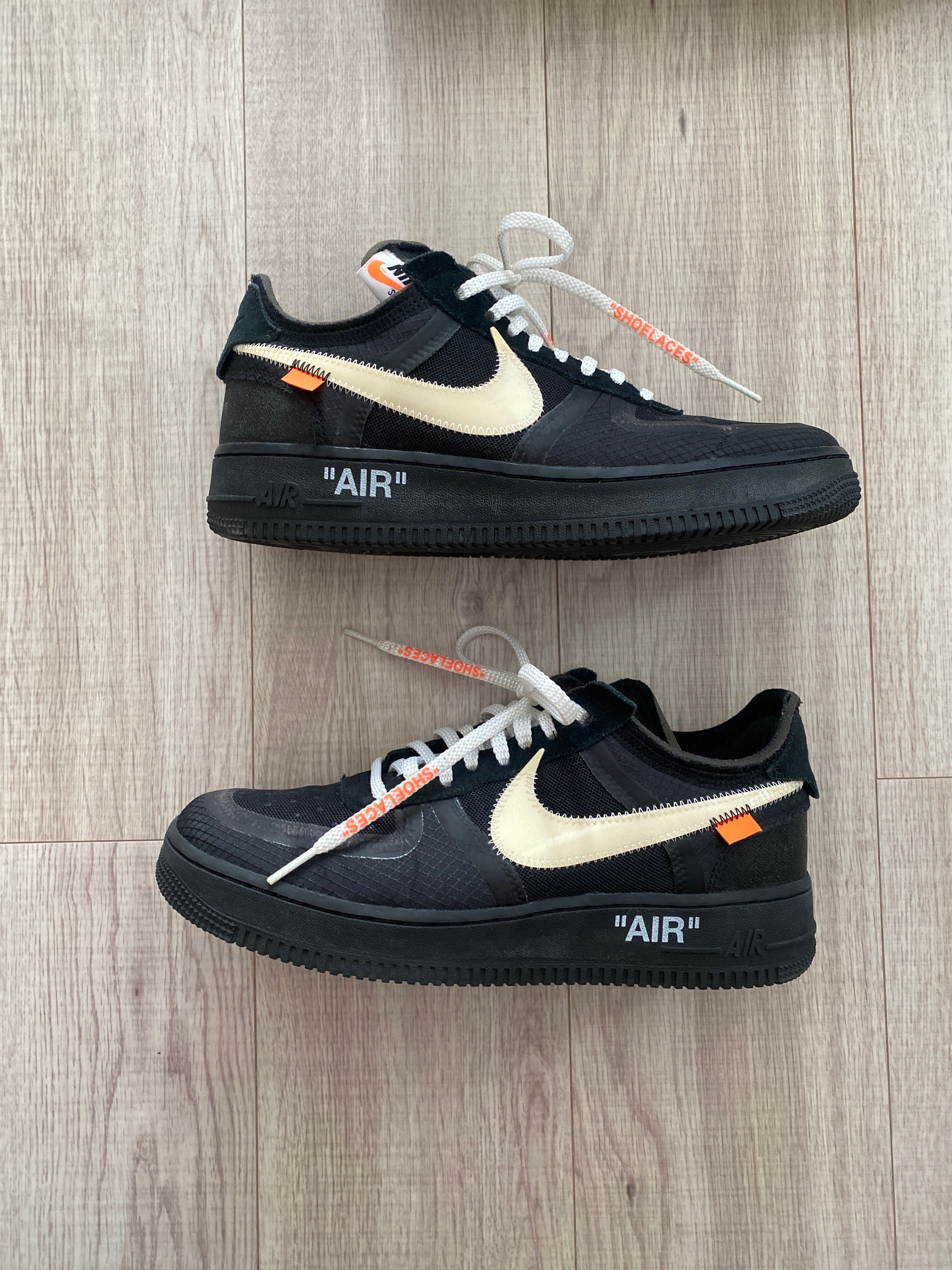 Off-White × Nike Air Force 1 Low "Black"