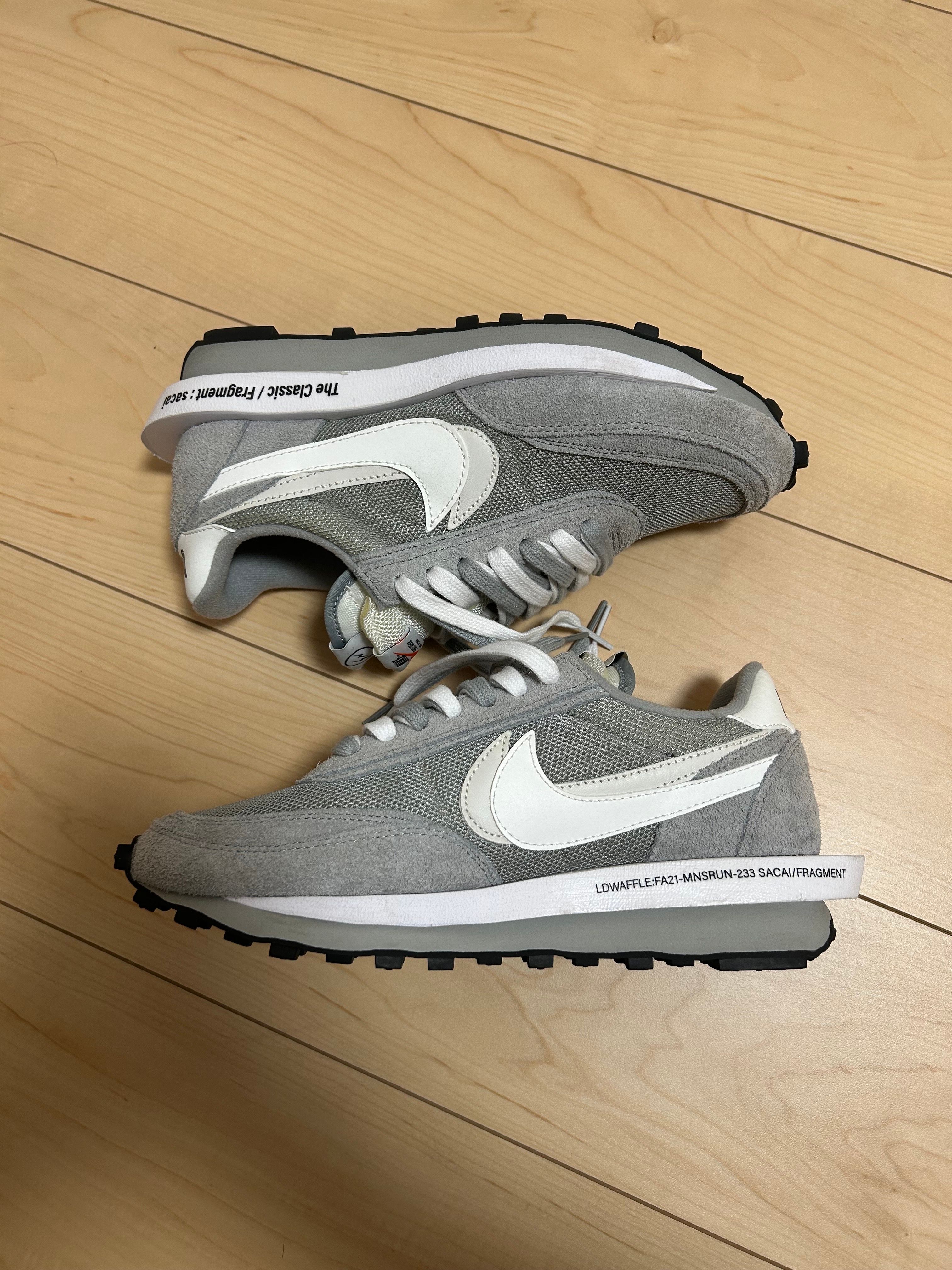 Fragment × sacai × Nike LD Waffle "Light Smoke Grey"