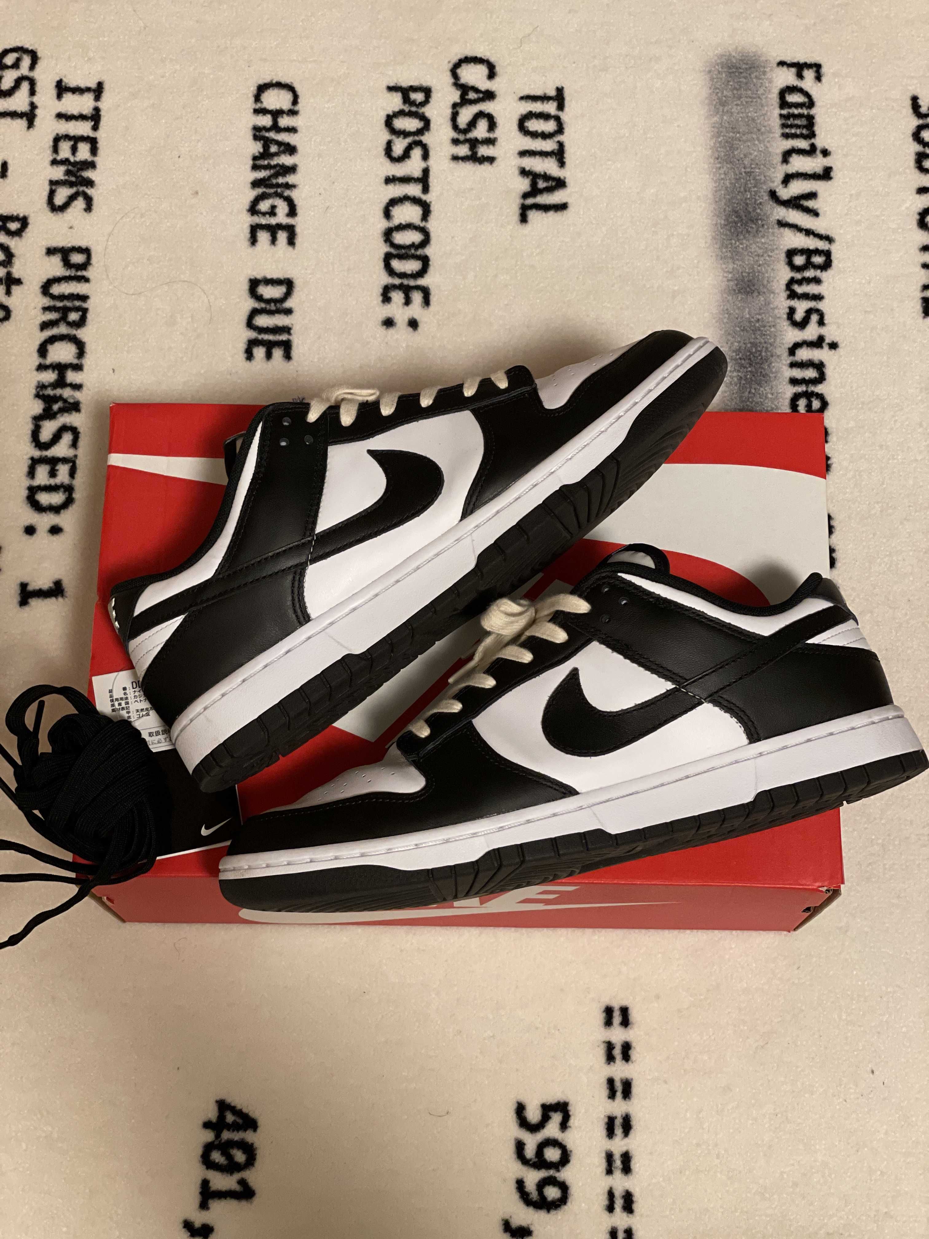 Nike Dunk Low Retro "Panda/White/Black"