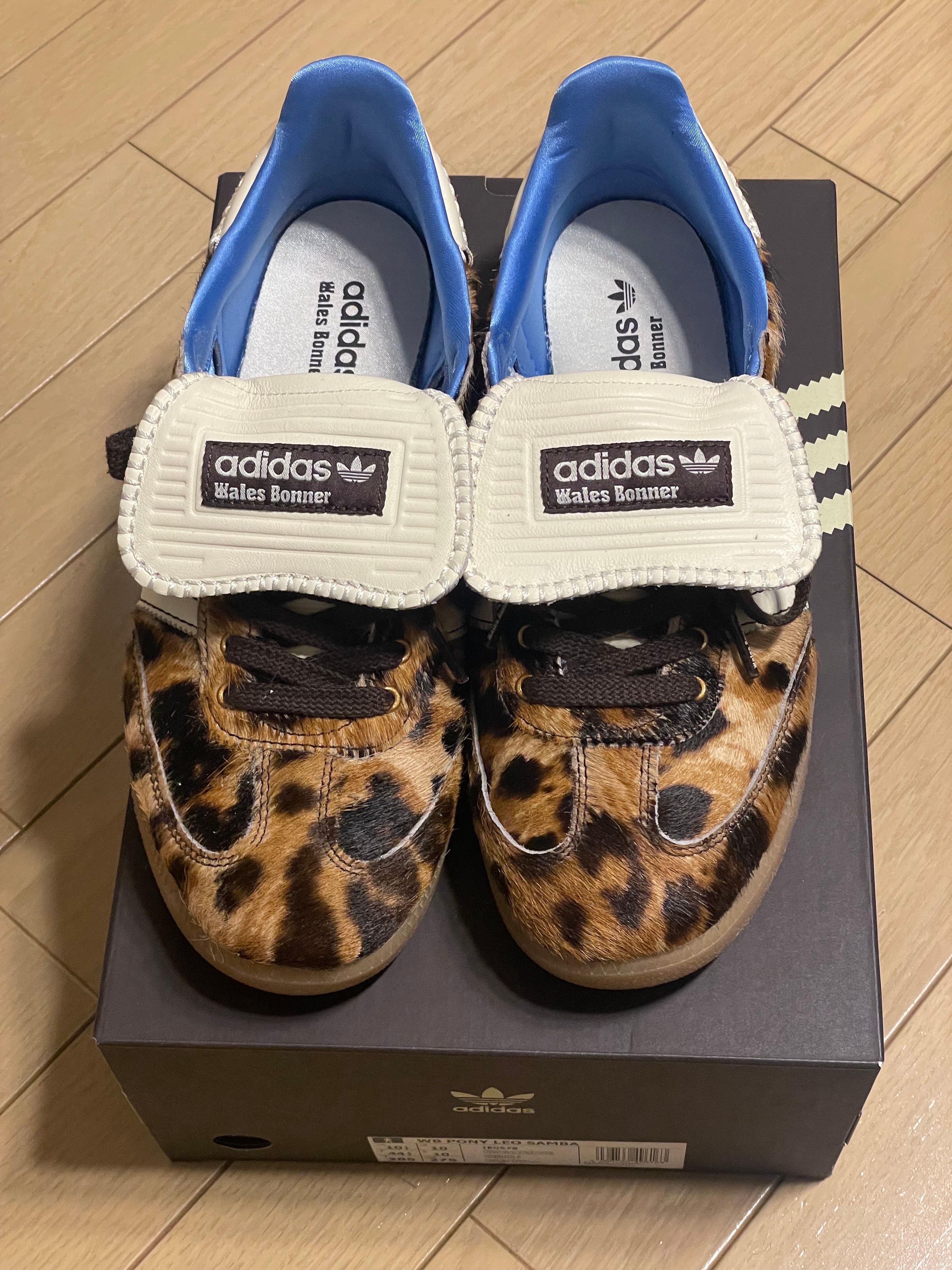 Wales Bonner × adidas Samba Pony Leo Low "Dark Brown/Cream White"