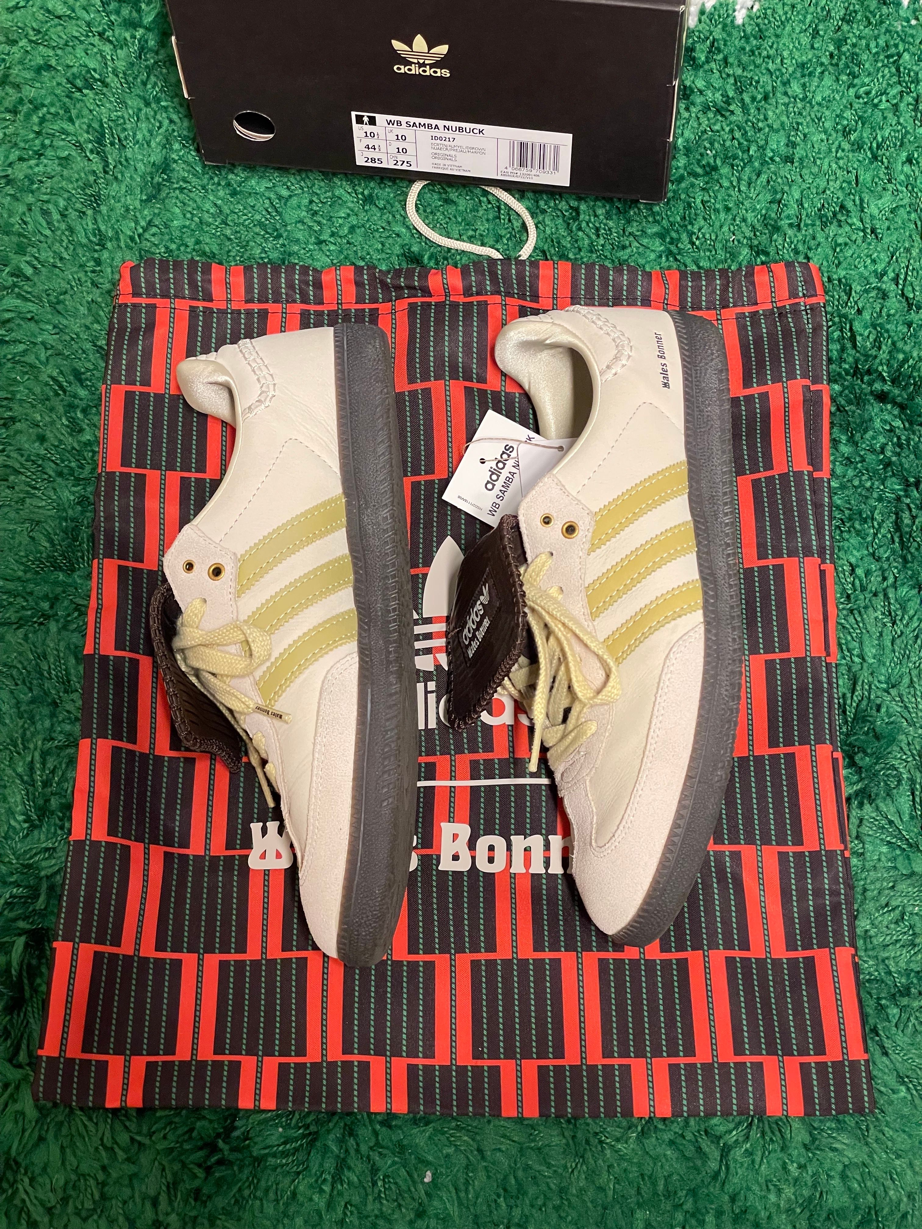 Wales Bonner × adidas Samba Nubuck "Beige"